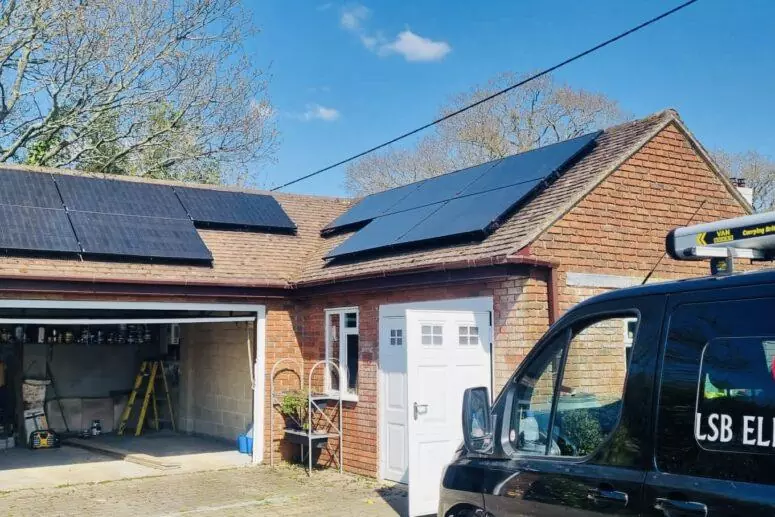 Solar panel job